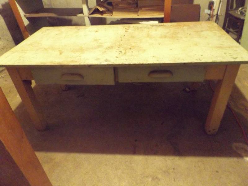 Primitive Wooden Table