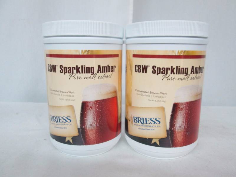 2 Cans of Dark Malt Extract