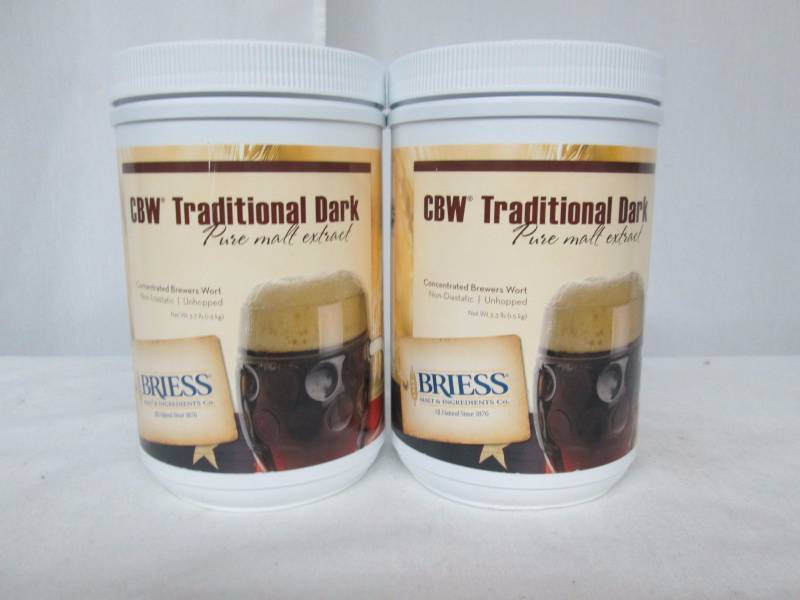 2 Cans of Traditional Dark Malt Extract