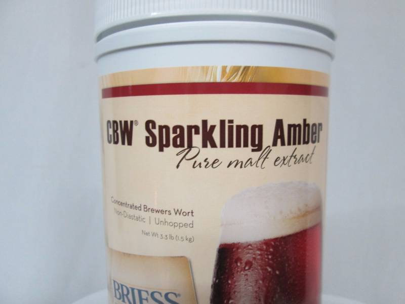 2 Cans of Sparkling Amber Malt Extract