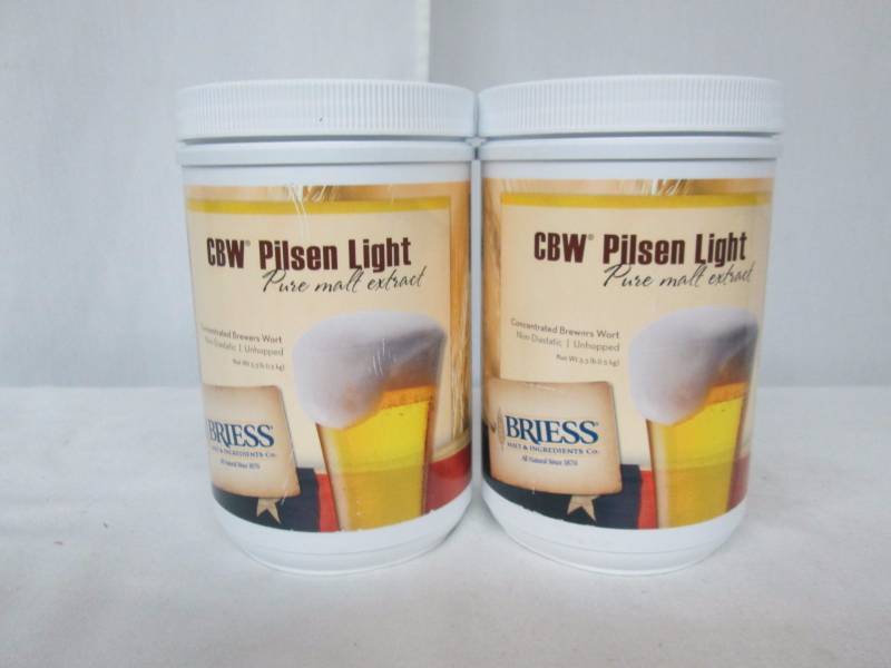 2 Cans of Pilsen Light Malt Extract