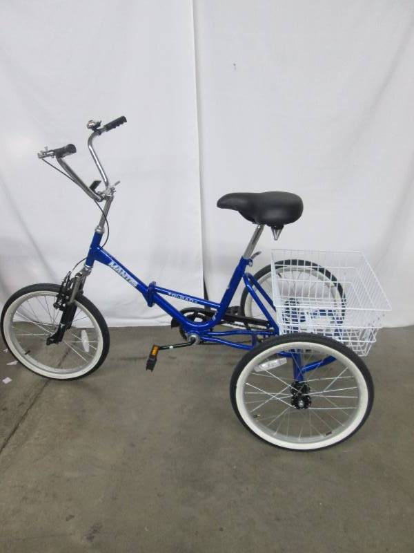 lot 3 image: Mantis 20 Adult Folding Tricycle