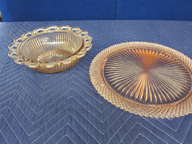Pink Depression Glass