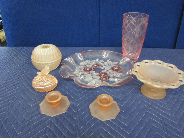 Pink Depression Glass