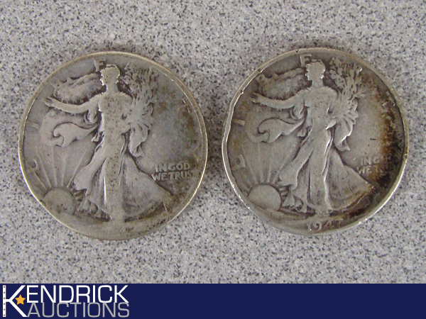 $1 Face Value, Pre 1964, 90% Silver, Walking Liberty Half Dollars