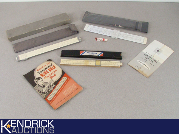 Lot of Vintage Slide Rulers