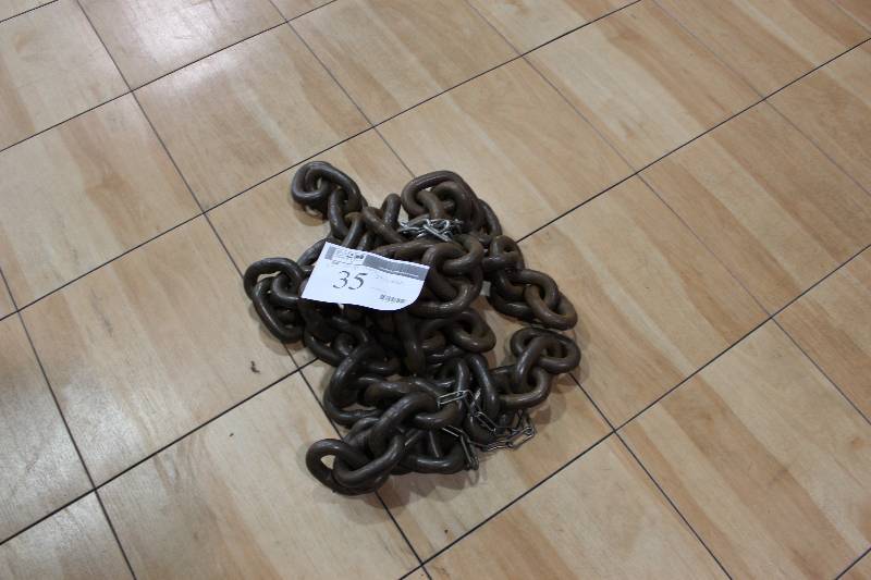 lot 35 image: Lot of (2) Lifting Chains