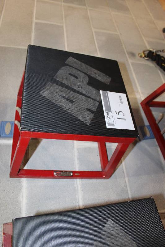 lot 15 image: Power Systems Plyometrics Box