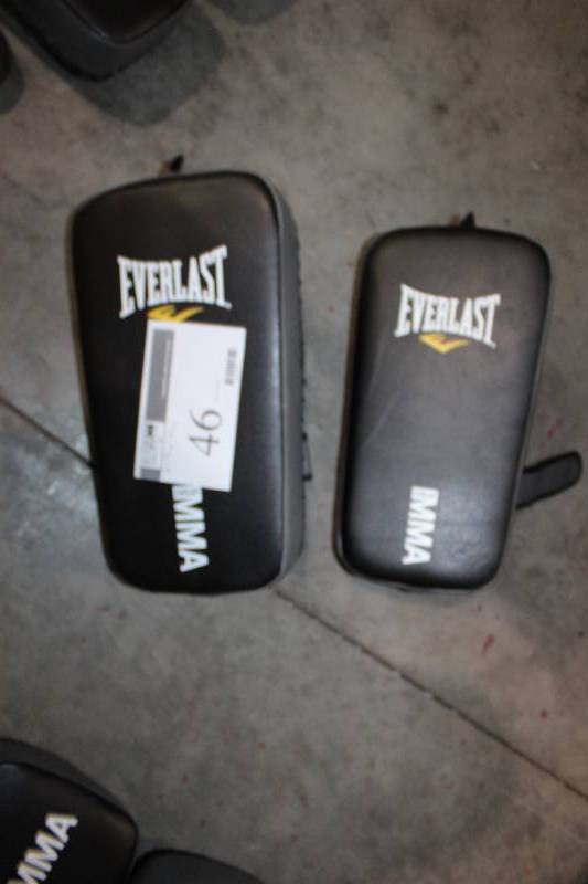 lot 46 image: Lot of (2) Everlast MMA Pads