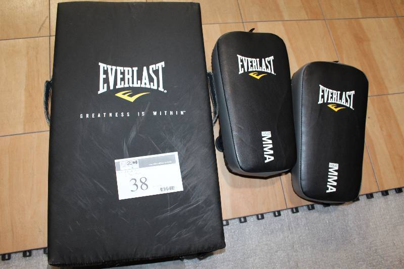 lot 38 image: Lot of (3) Everlast MMA Pads