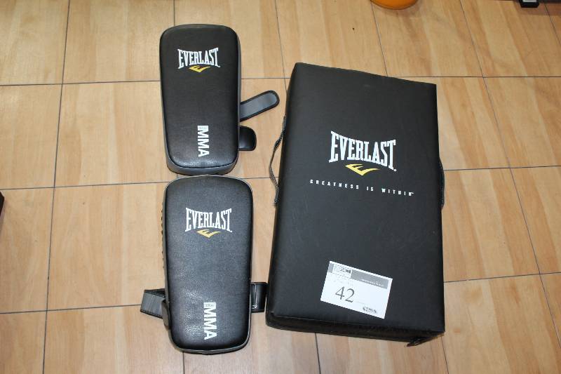lot 42 image: Lot of (3) Everlast MMA Pads