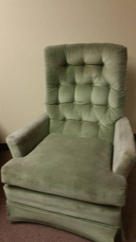 Green Swivel Rocker