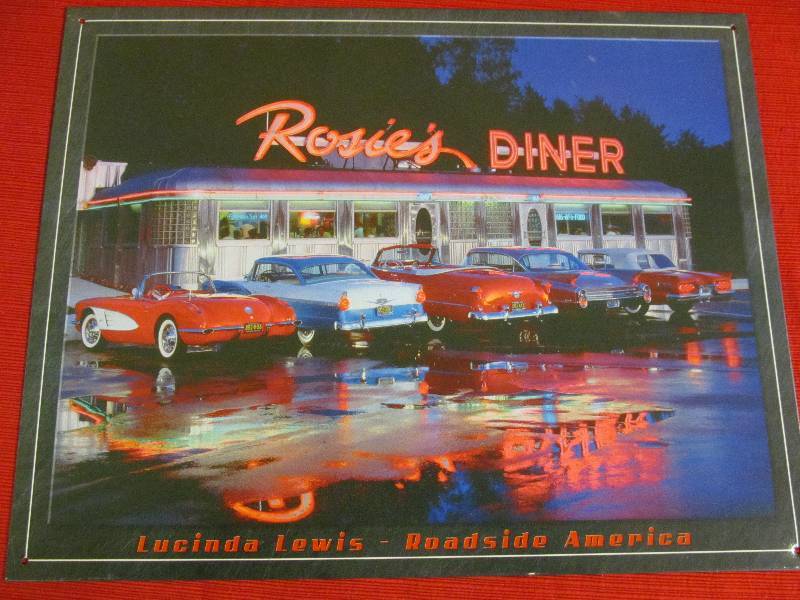 lot 3 image: tin sign