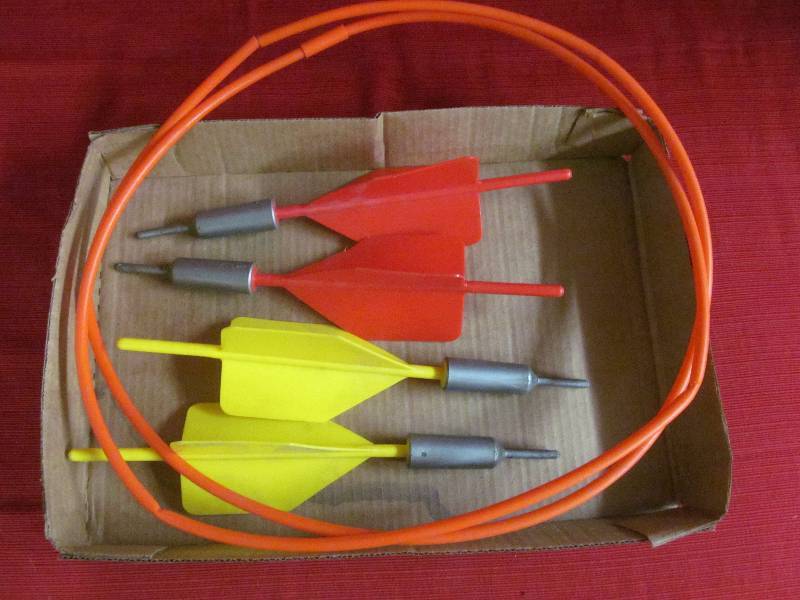 lot 33 image: lawn dart set