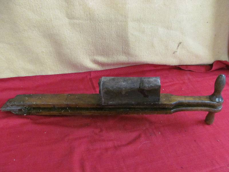 lot 79 image: vintage hand seeder  planter