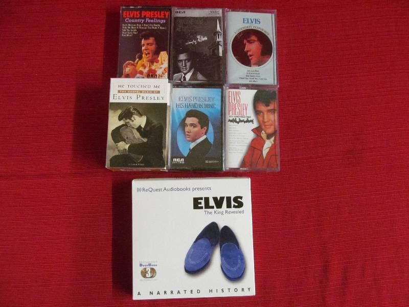 lot 94 image: Elvis cassette tapes