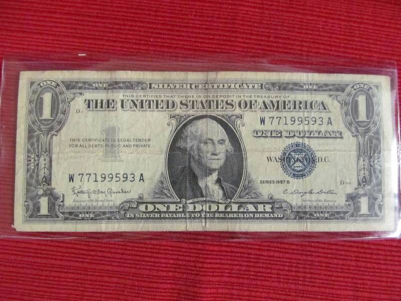 lot 125 image: Silver Certificate