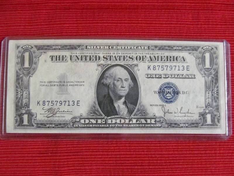 lot 126 image: Silver Certificate