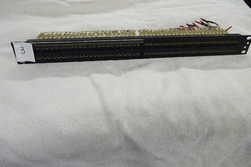 lot 3 image: 96 Point Tiny Telephone Patch Bay