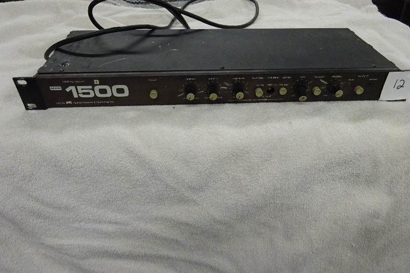 lot 12 image: ART MXR1500 Digital Delay Model 190
