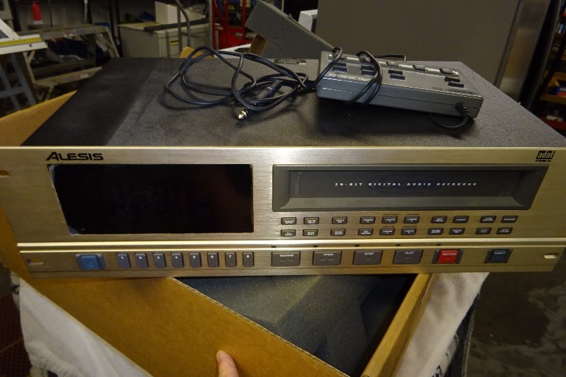 lot 23 image: Alesis LX 20 ADAT Type II recorder