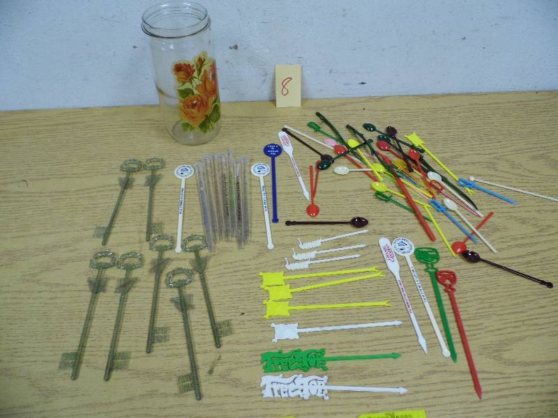 Vintage Drink Stir Sticks