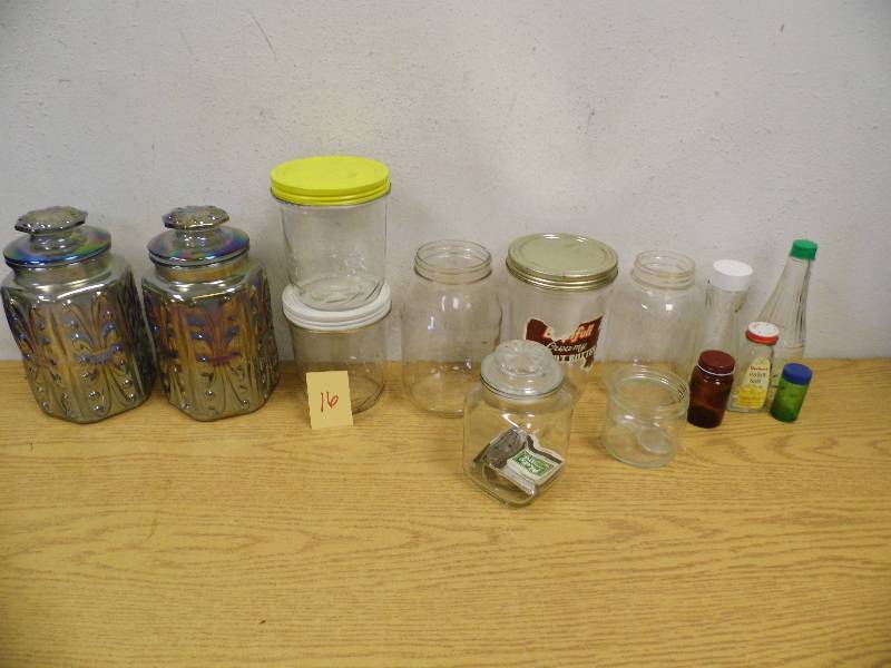 Carnival Glass Containers & Jars