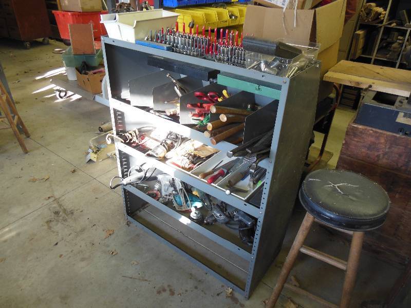 Steel Shelving from Van