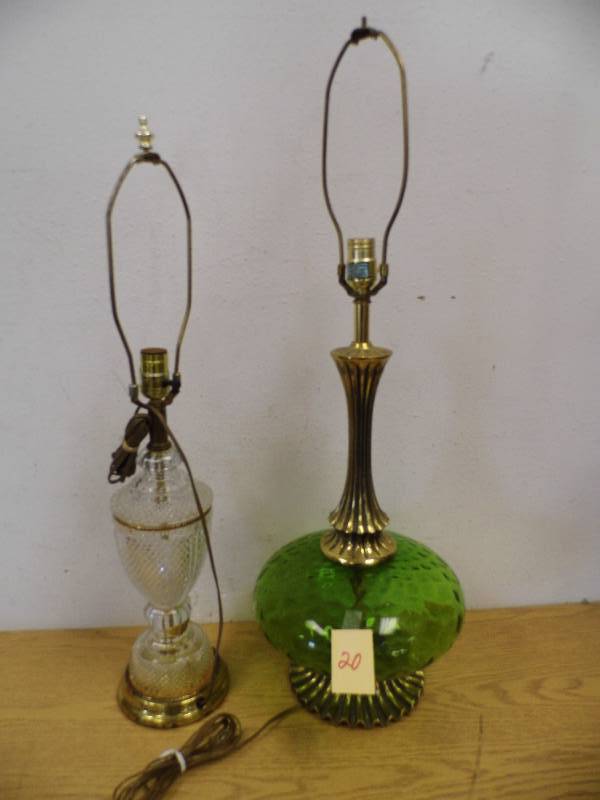 2 Vintage Lamps