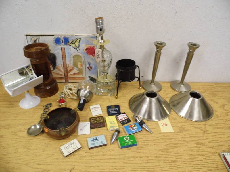 Candle Holders & Matches
