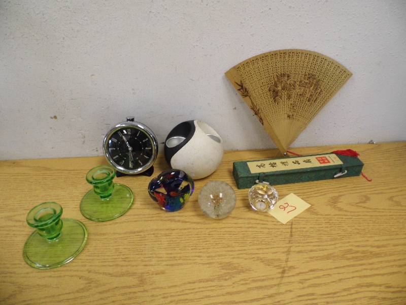 Dcor - Clock- Candle Holder