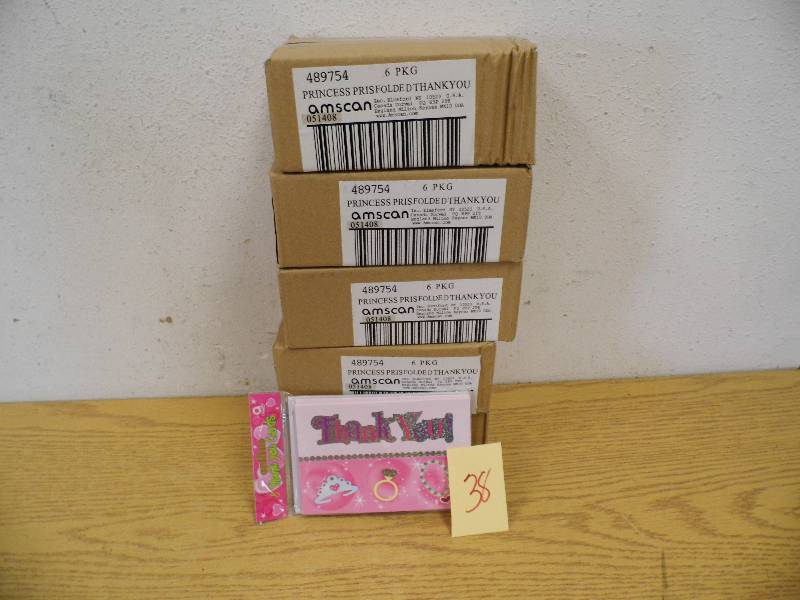 5 Boxes Thank You Cards