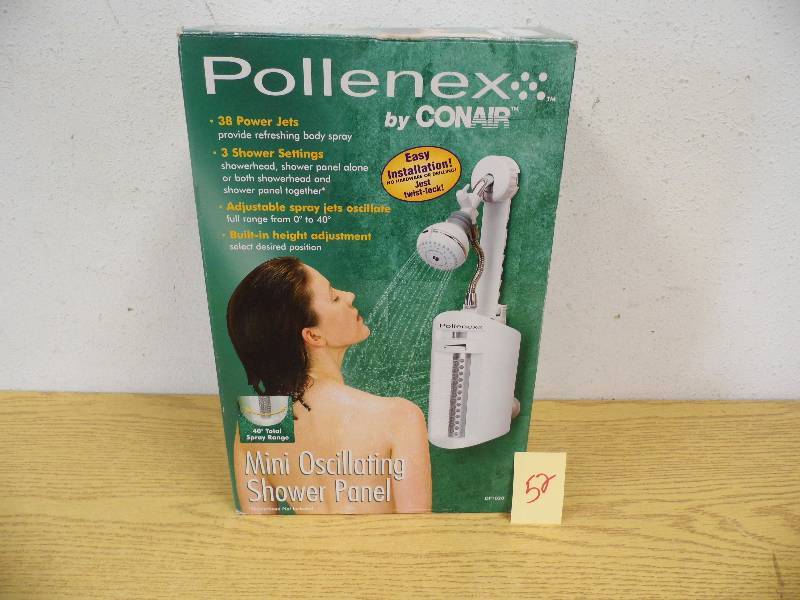 New Pollenex Oscillating Shower Panel