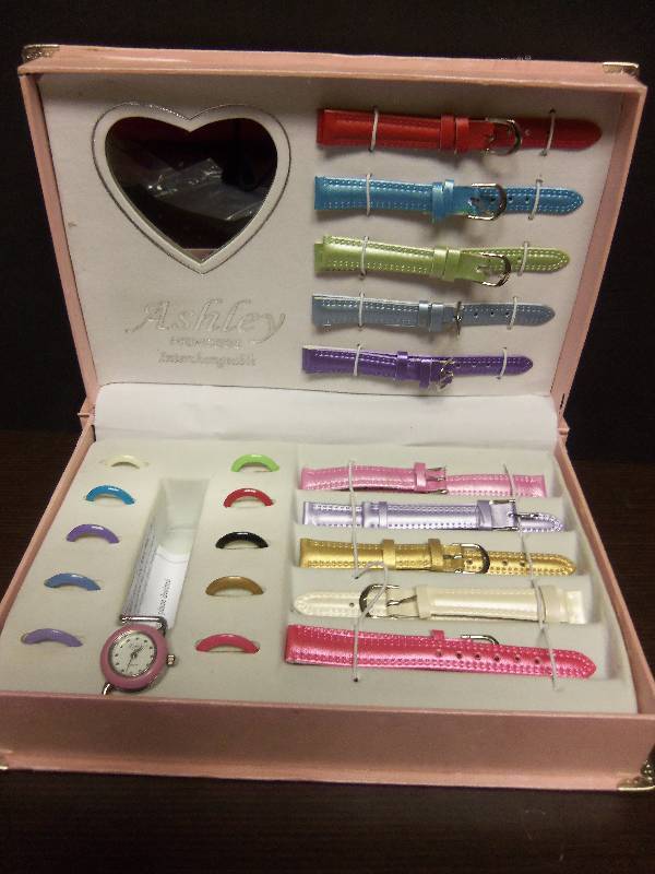 Ashley Princess Interchangeable Watch Set