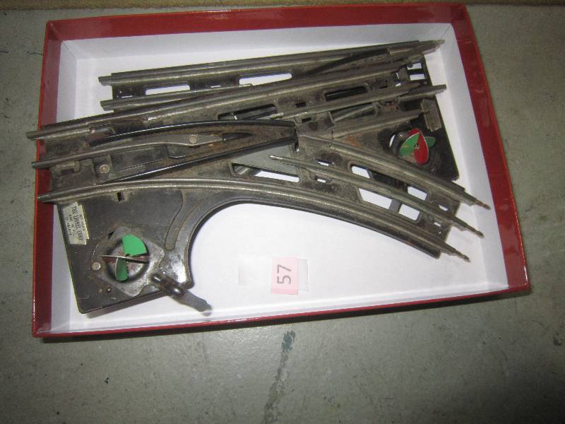 2-LIONEL --1024 RAILROAD SWITCH