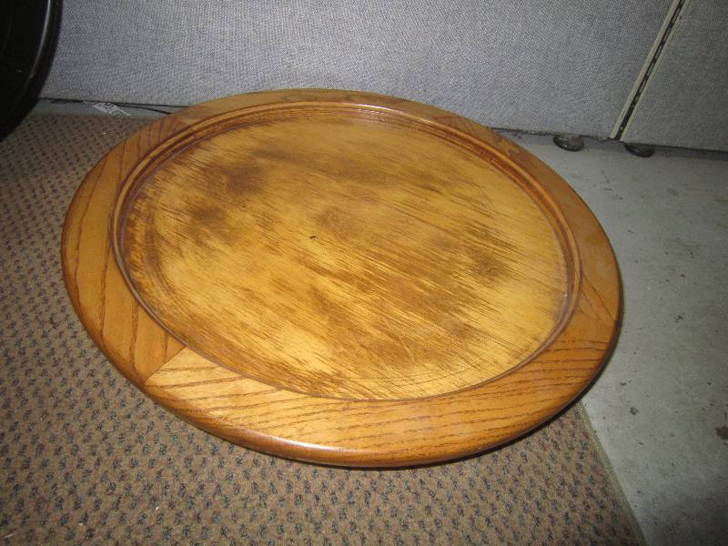 WOOD LAZY SUSAN