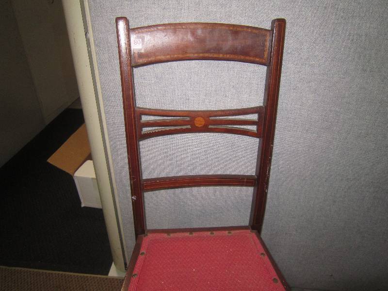 MAHOGANY SIDE CHAIR