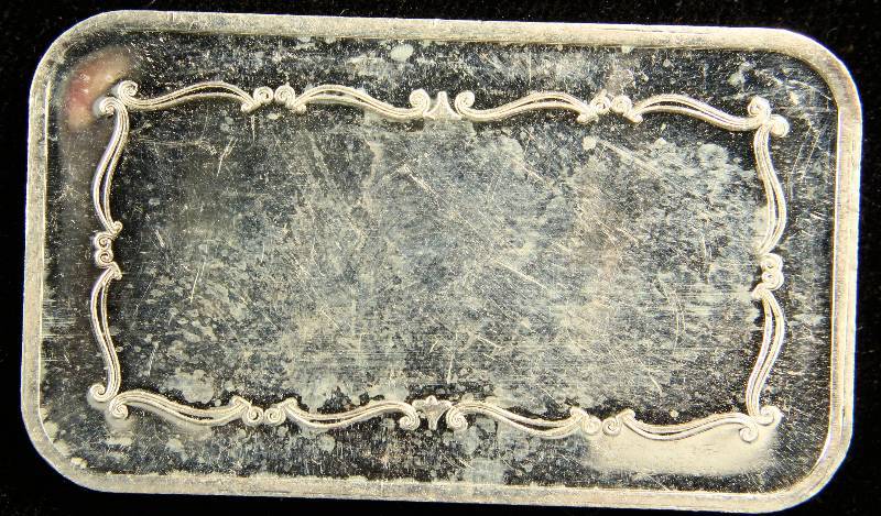 1 TROY OZ. .999 FINE SILVER BAR INTERNATIONAL TRADE UNIT