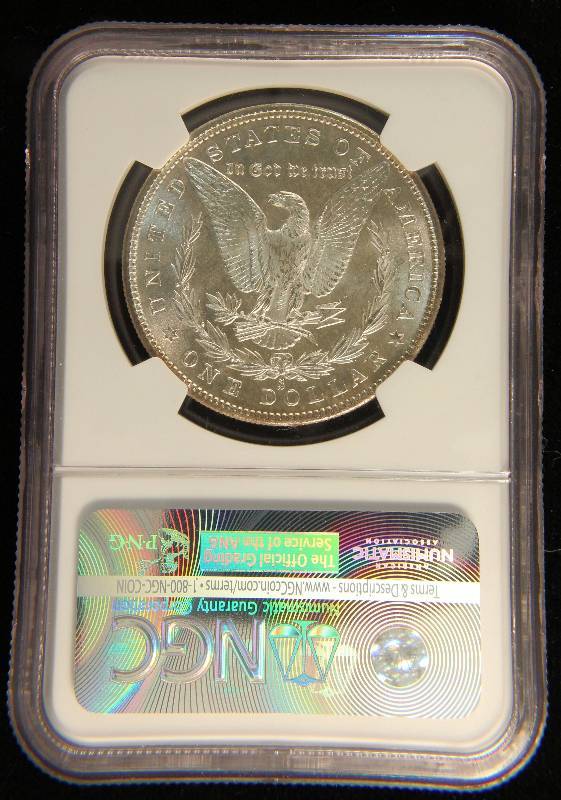 1880-S MORGAN SILVER DOLLAR MS65 NGC