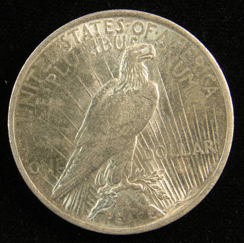1923 PEACE SILVER DOLLAR XF