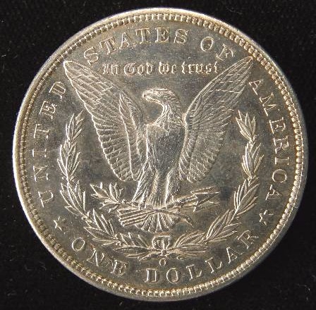 1900-O MORGAN SILVER DOLLAR UNC. DETAILS