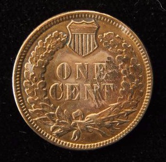 1882 INDIAN HEAD CENT AU DETAILS CLEANED