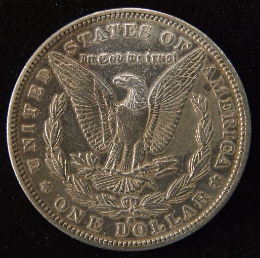 1883-S MORGAN SILVER DOLLAR XF