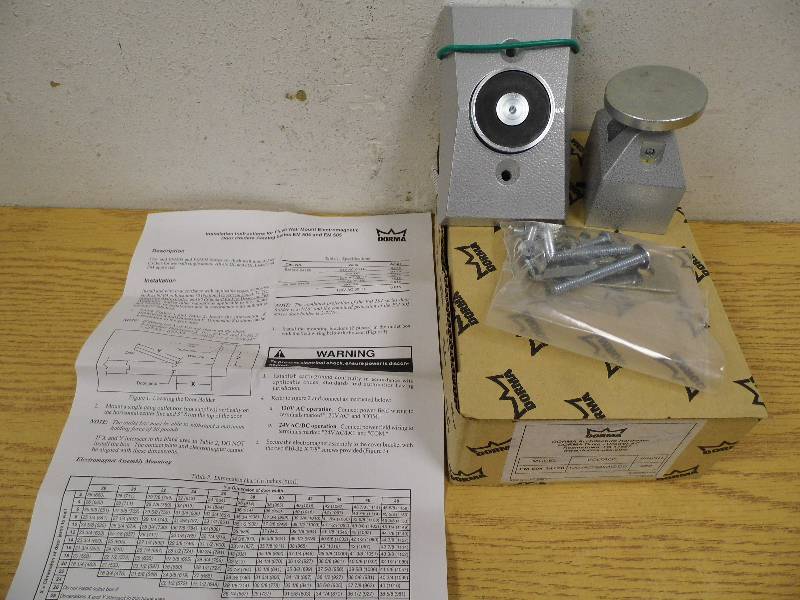 Dorma Flush Wall Mount Electromanetic Door Holder