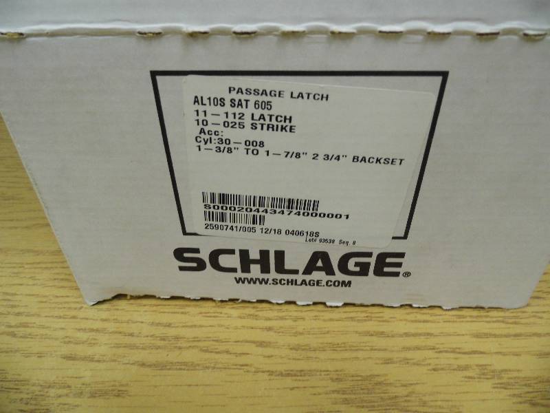 Schlage Passage Latch