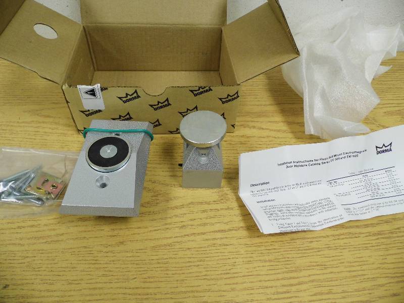 Dorma Flush Wall Mount Electromanetic Door Holder