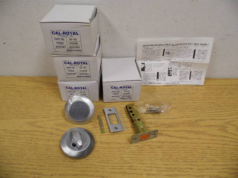 Lot of 4 One Sided Deadlocks