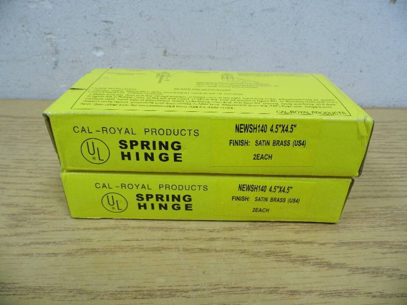 Lot of 2 Packs Spring Hinges