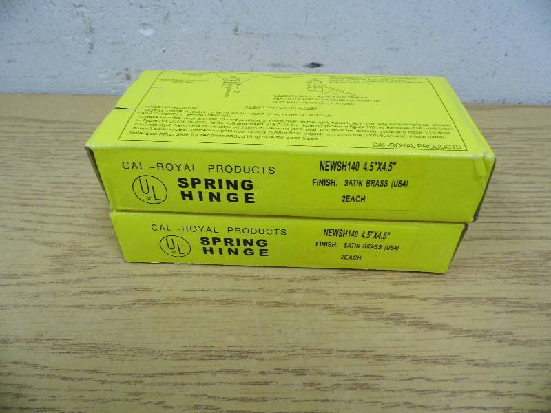 Lot of 2 Packs Spring Hinges