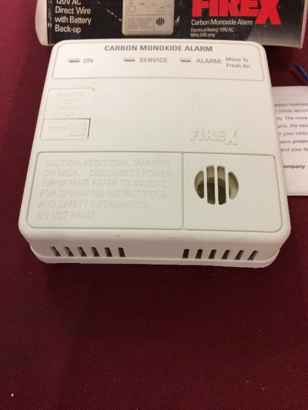Firex Carbon Monoxide Alarm - never used